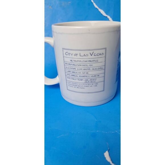 Starbucks 2008 Las Vegas 18 Oz Mug Architecture Series-Good Condition - Picture 2 of 4